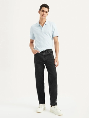 Men's 550'92 Dark Grey Loose Fit Mid Rise Jeans Daily Essentials