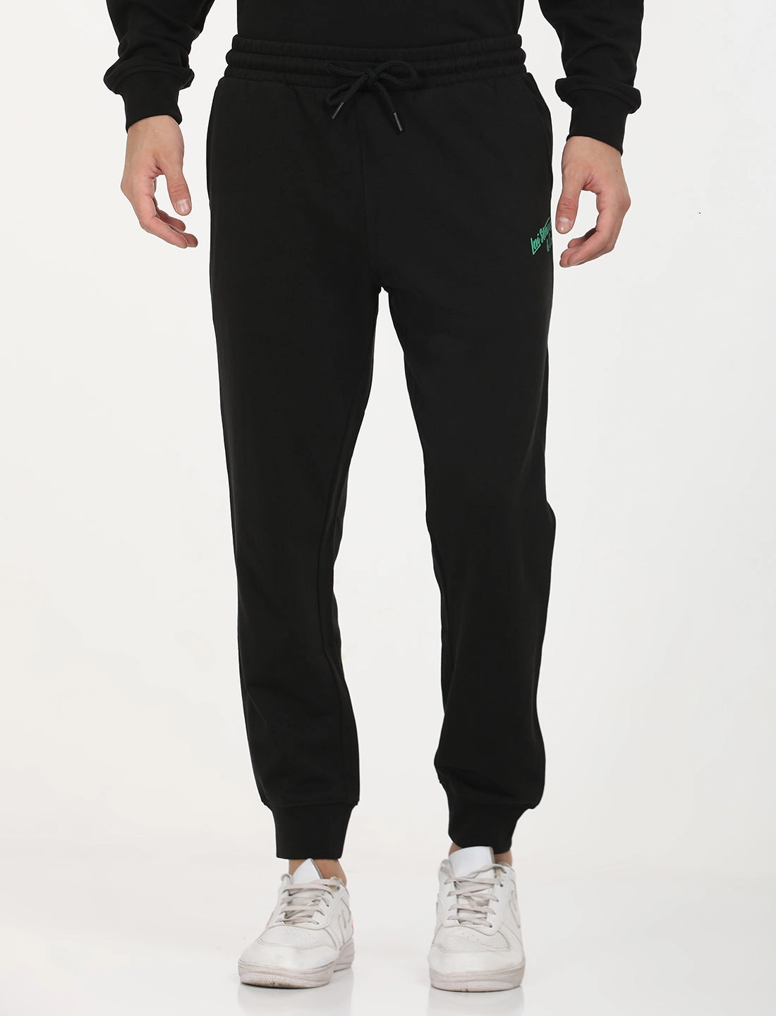 DurableBartack Travel Friendly Men's Black Regular Fit Joggers