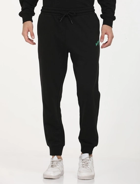 DurableBartack Travel Friendly Men's Black Regular Fit Joggers