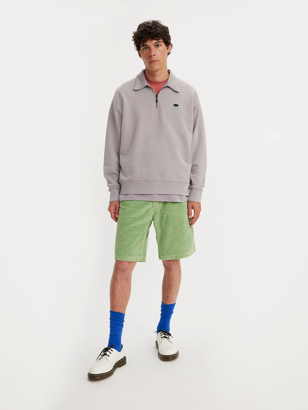 Men's Green Slim Fit Shorts Sport Flex Wear