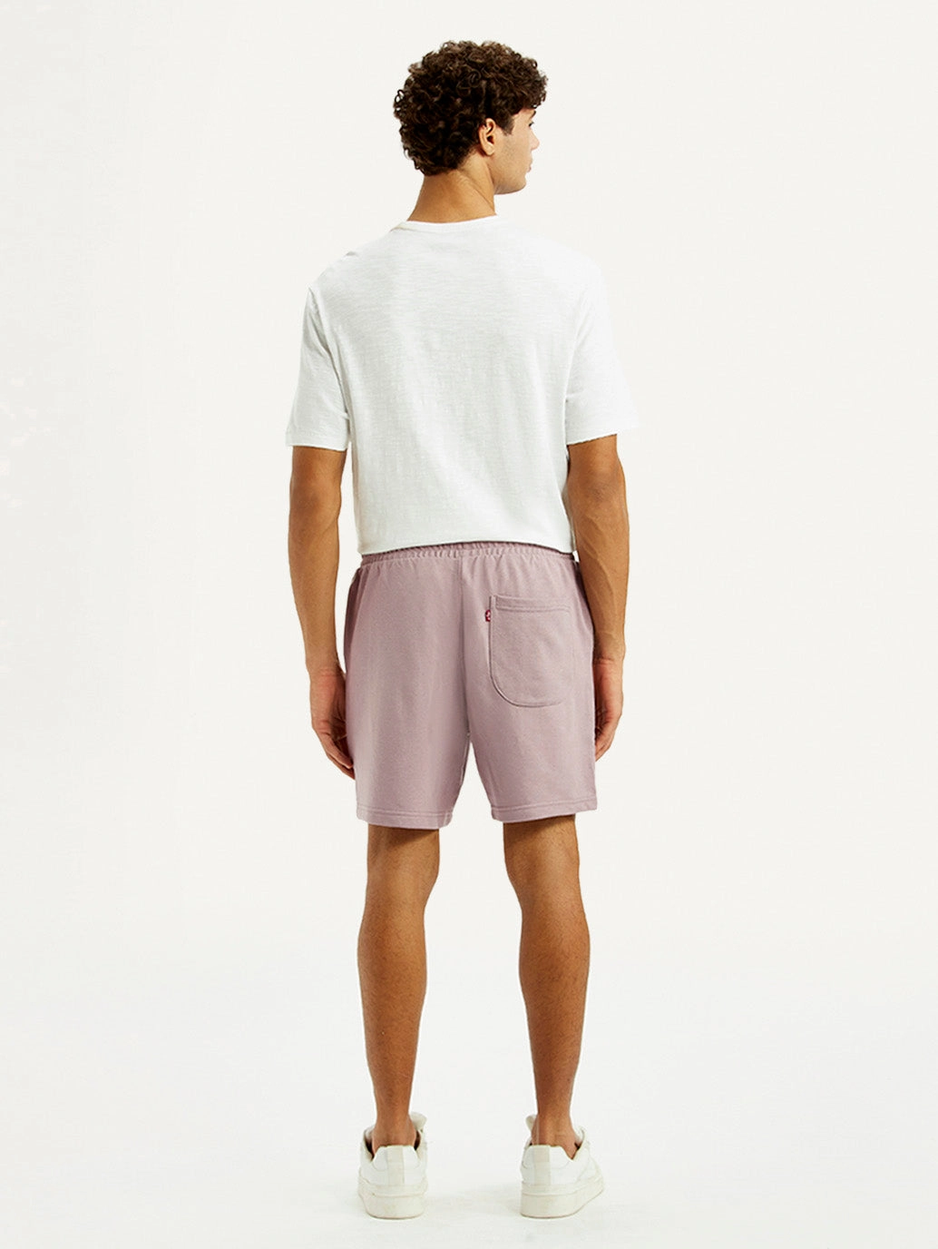 Men's Light Pink Regular Fit Shorts Warm Fit Wear Resistant Fabric