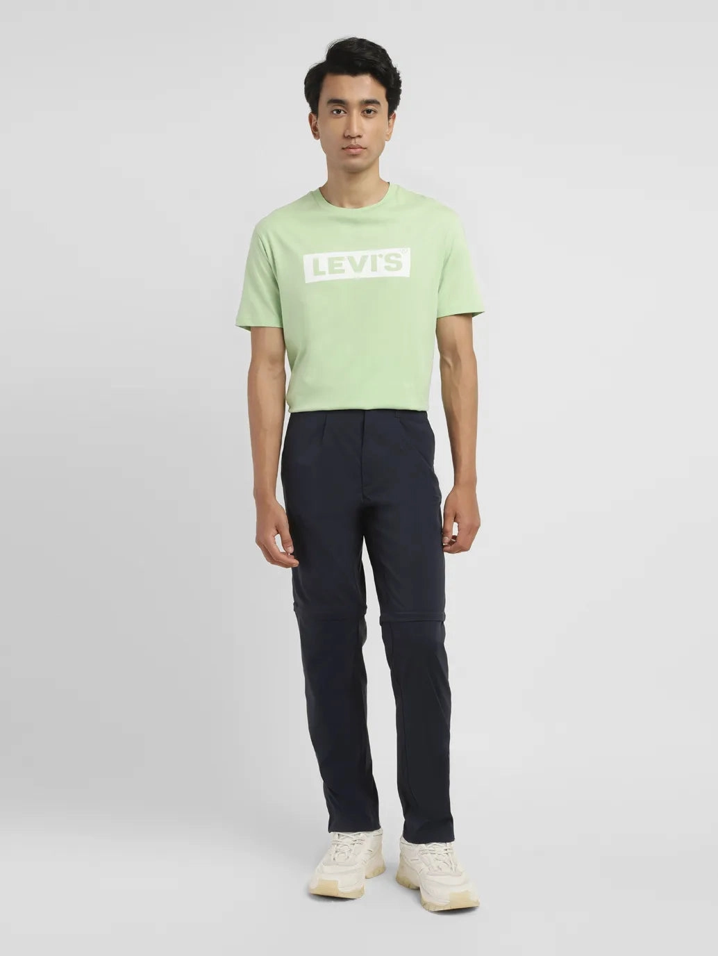 Day Ready Men's Navy Regular Fit Detachable Cargo