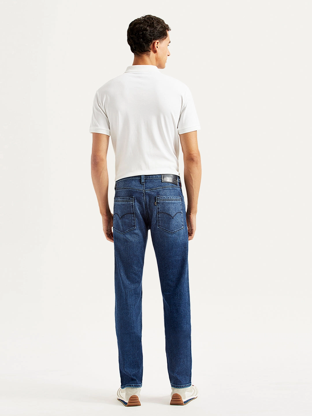 Men's Redloop 513 Slim Straight Fit Mid Rise Jeans Office Wear Weekend Warrior Trend Setter