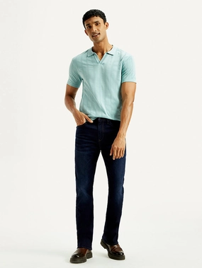 Tailored Comfort Style Blend Men's Redloop 527 Med Indigo Bootcut Fit Mid Rise Jeans