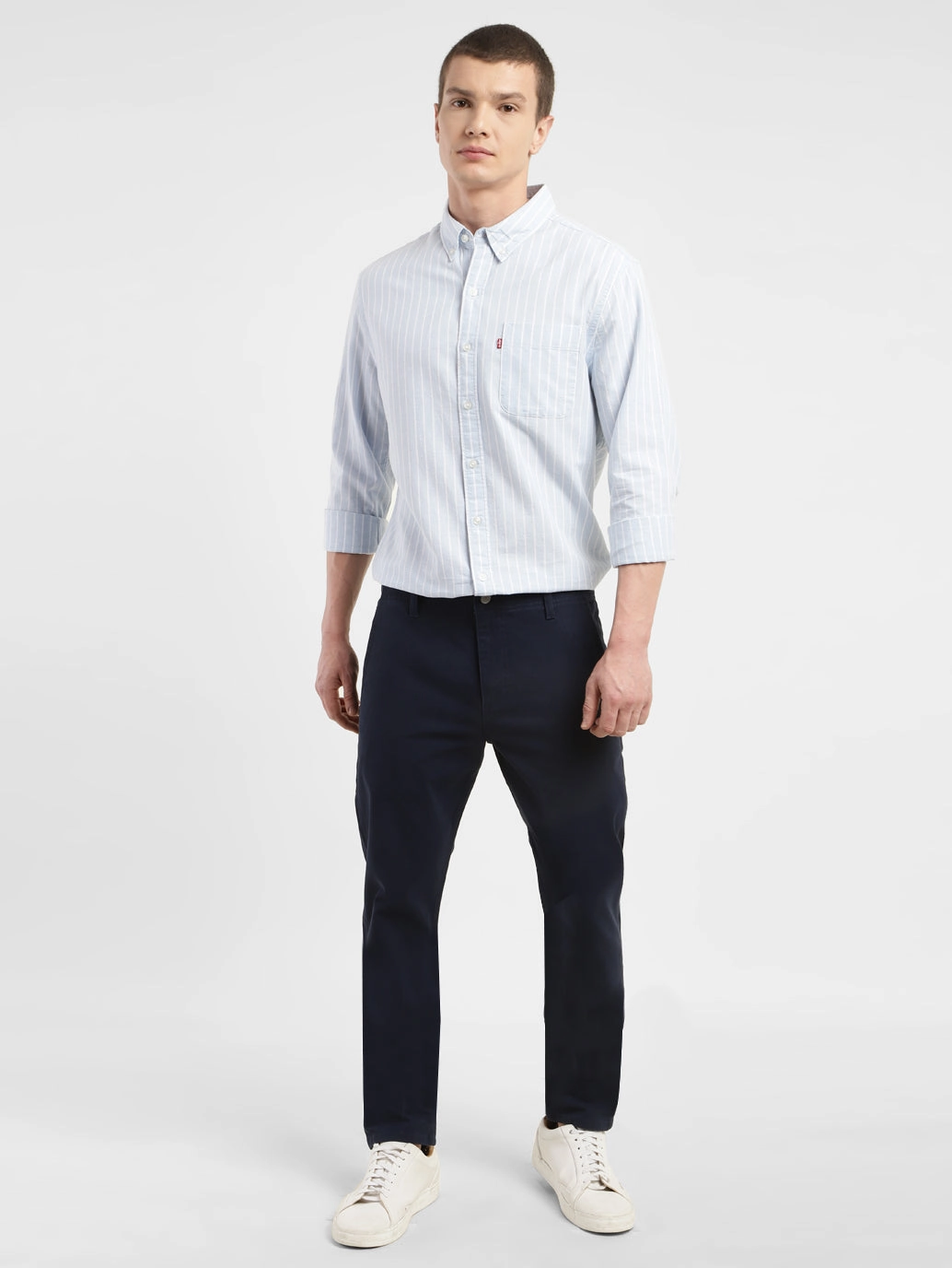 Men's Slim Fit Trousers Snag Proof Fabric