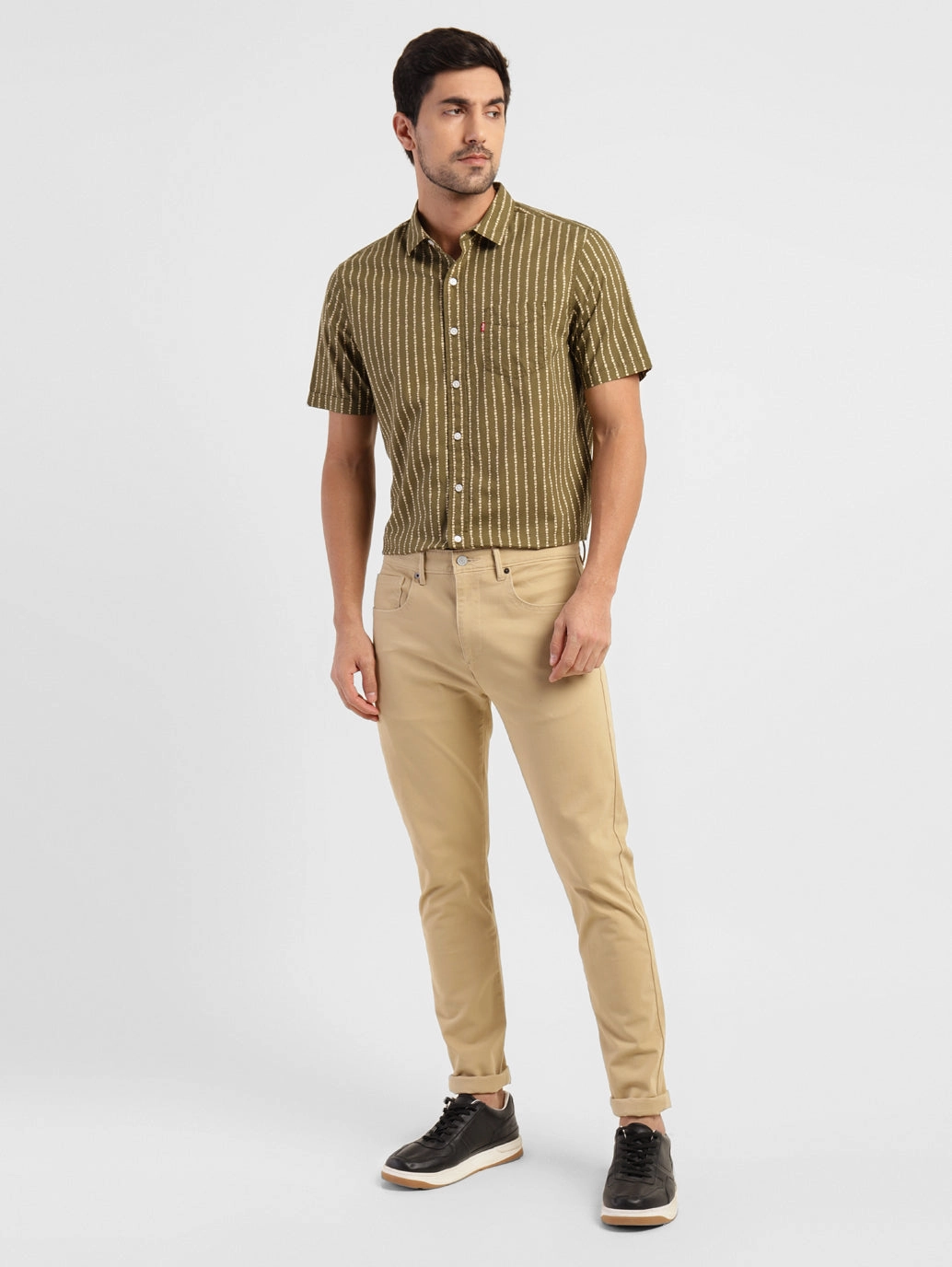 Men's Slim Tapered Fit Trousers Boho chic Active Fit