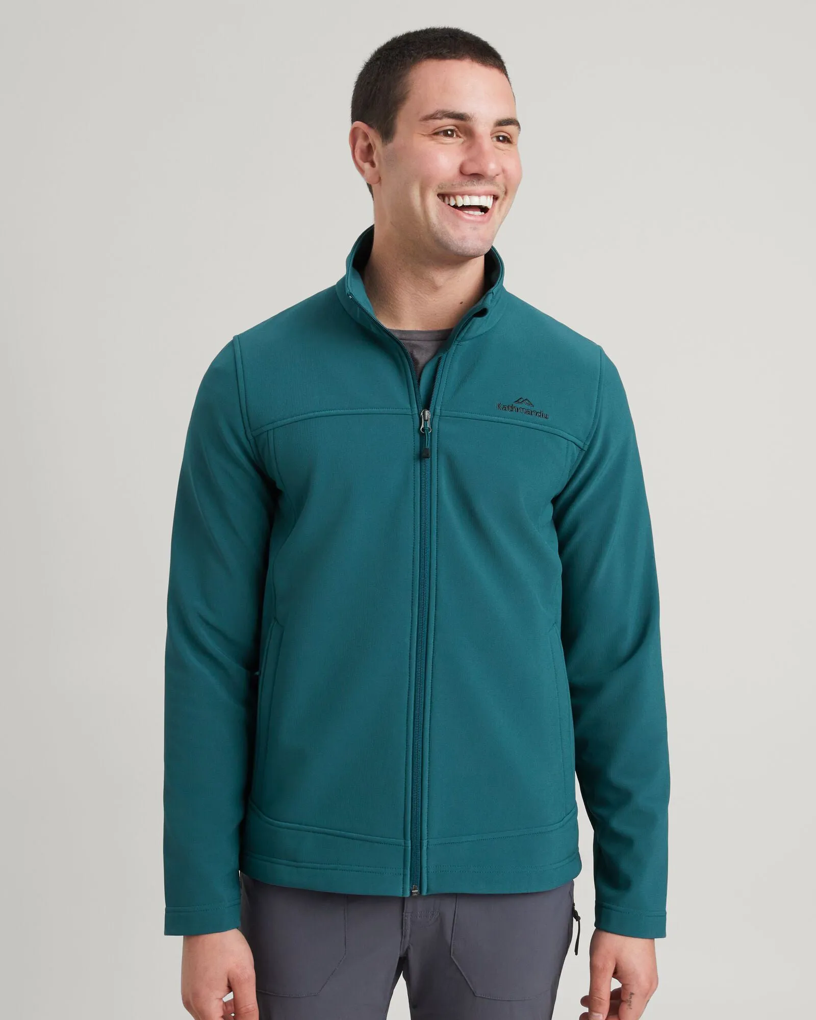 Stormproof Zipper Men's Arbury Jacket - Deep Lagoon