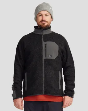 Men's Co-Z High Pile Jacket v3 - Black Stingray Reinforced Shoulder Padding Compression Layer