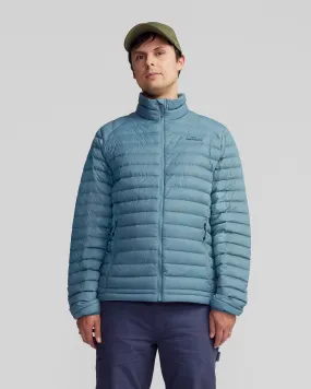 Packable Technology Men's Heli Down Jacket v4 - Washed Blue
