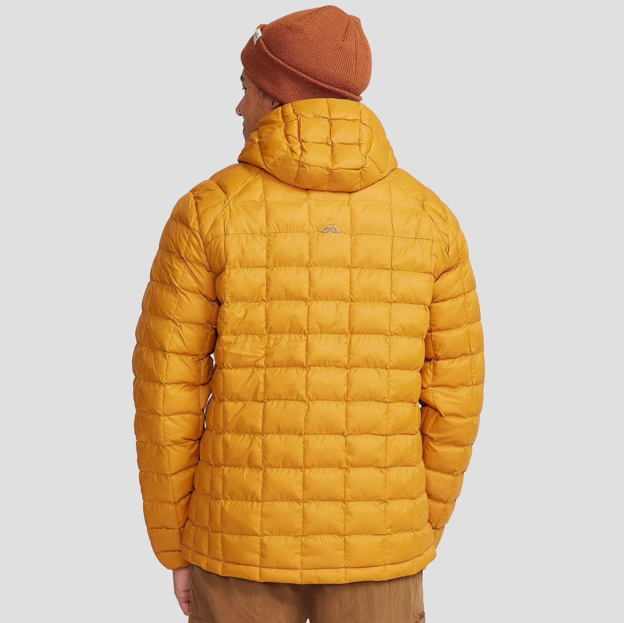 Weight Distribution System Softshell Material Men's Heli Insulated Hooded Jacket - Golden Oak