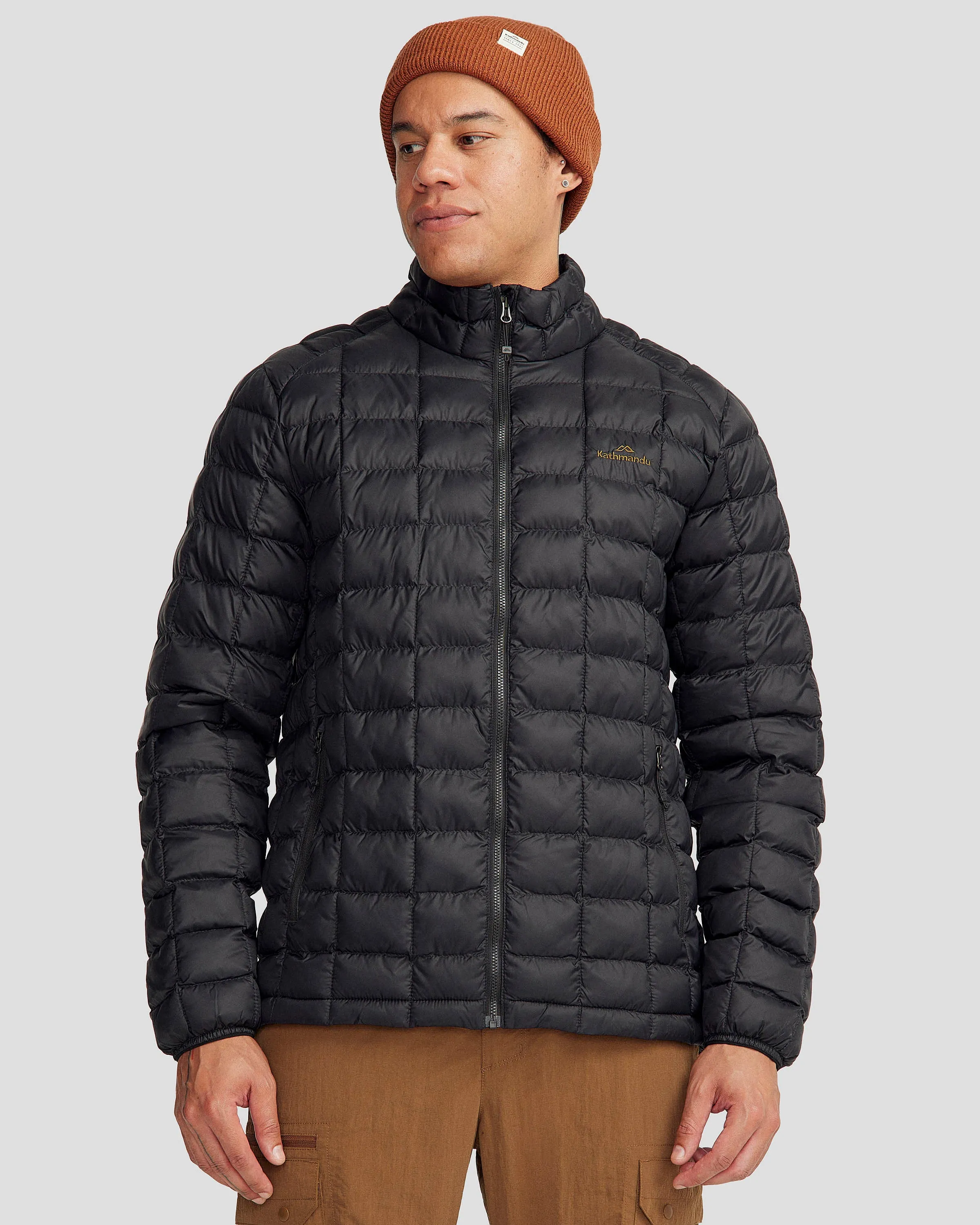 Warm Layer Option Simple Layers Men's Heli Insulated Jacket - Black Stingray