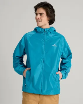 Men's Pocket-it 2-layer Rain Jacket - Eddy All Purpose Outerwear Enhanced Edge Binding