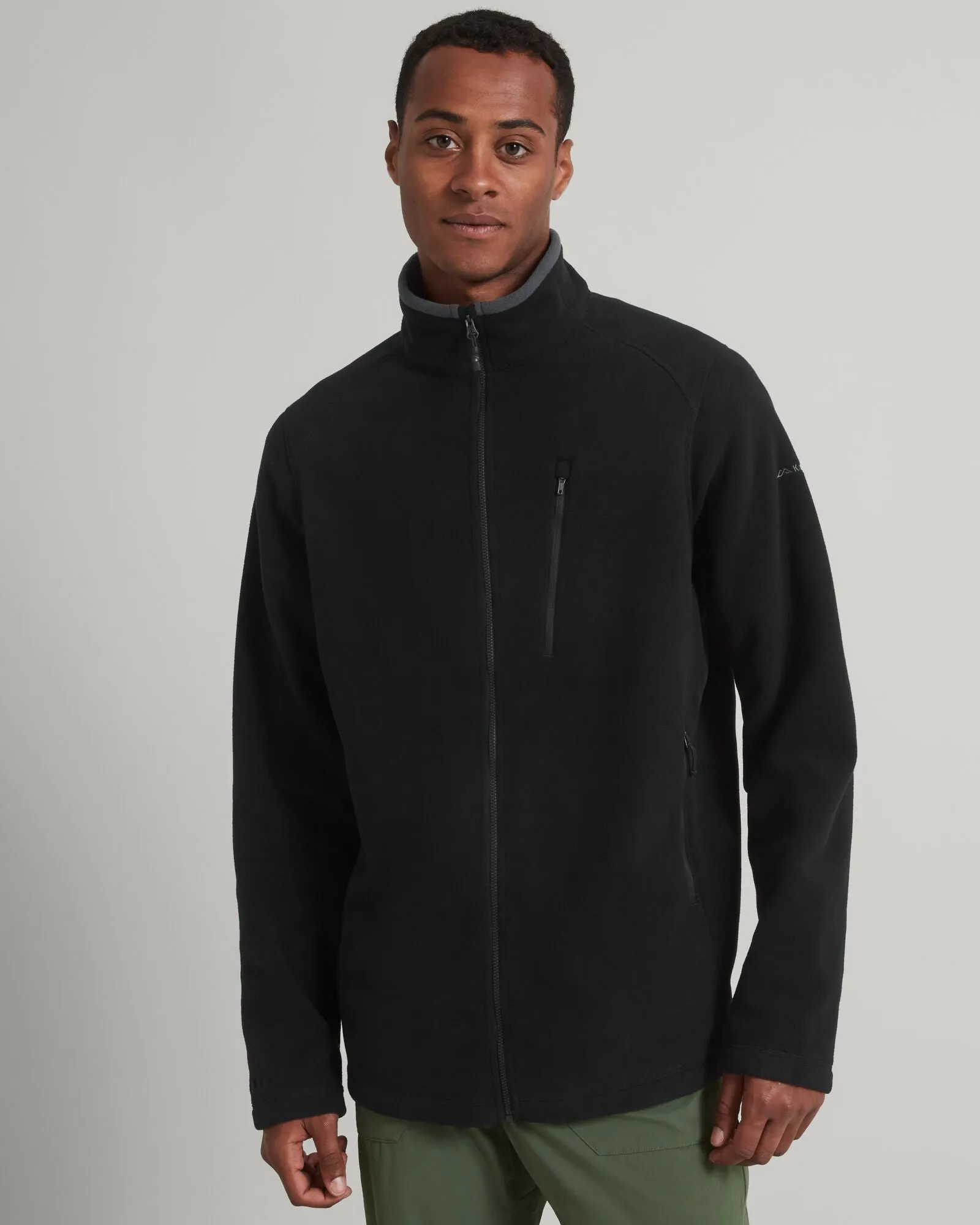 Ultra Light Packable Men's Ridge 200 PrimaLoft Bio Jacket - Black