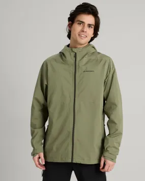 Men's Trailhead Stretch 2.5-layer Rain Jacket - Beech VentilatedBackPanel Quick Access Closures