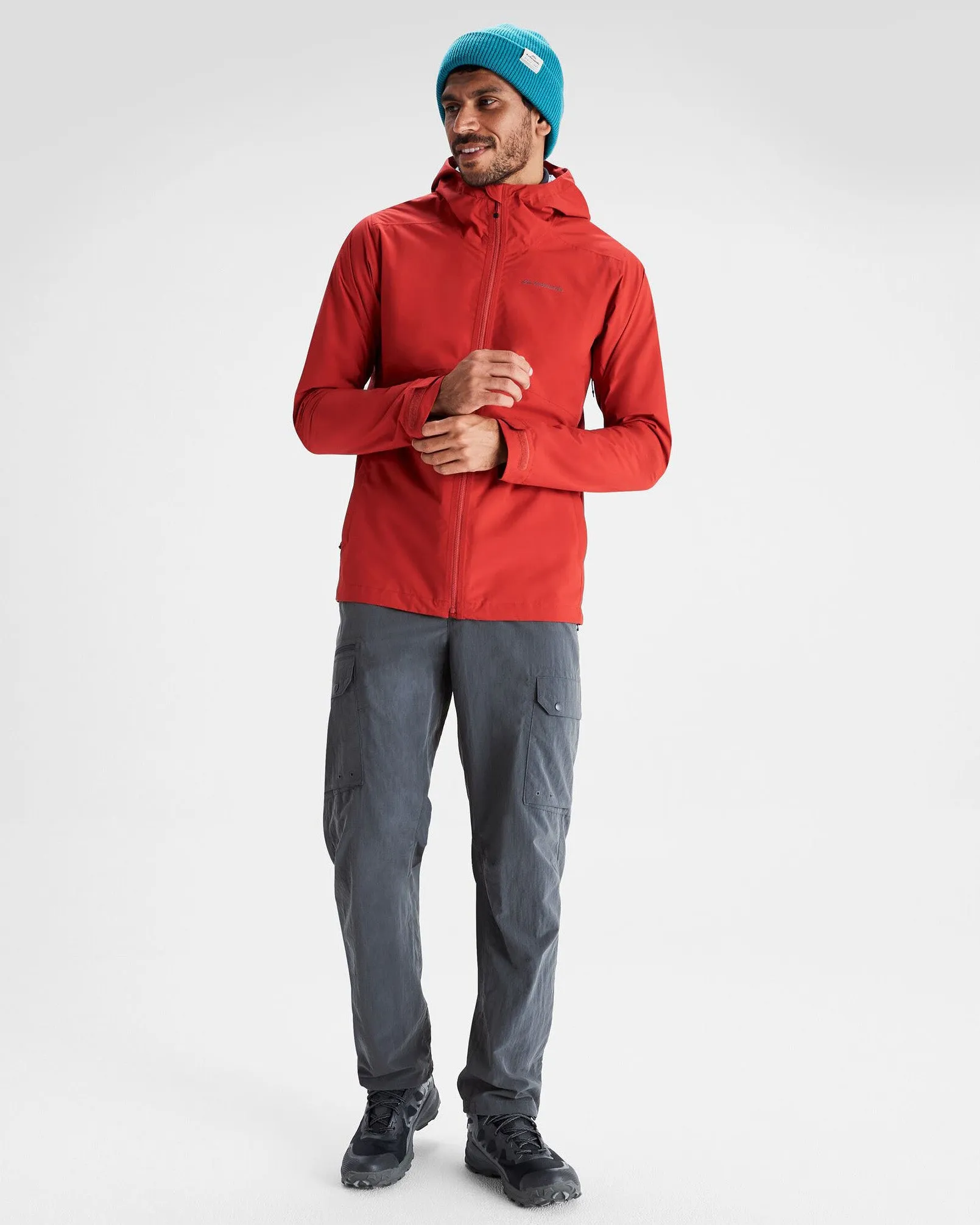 Men's Trailhead Stretch 2.5-layer Rain Jacket - Spicy Chilli Pepper Cold Weather