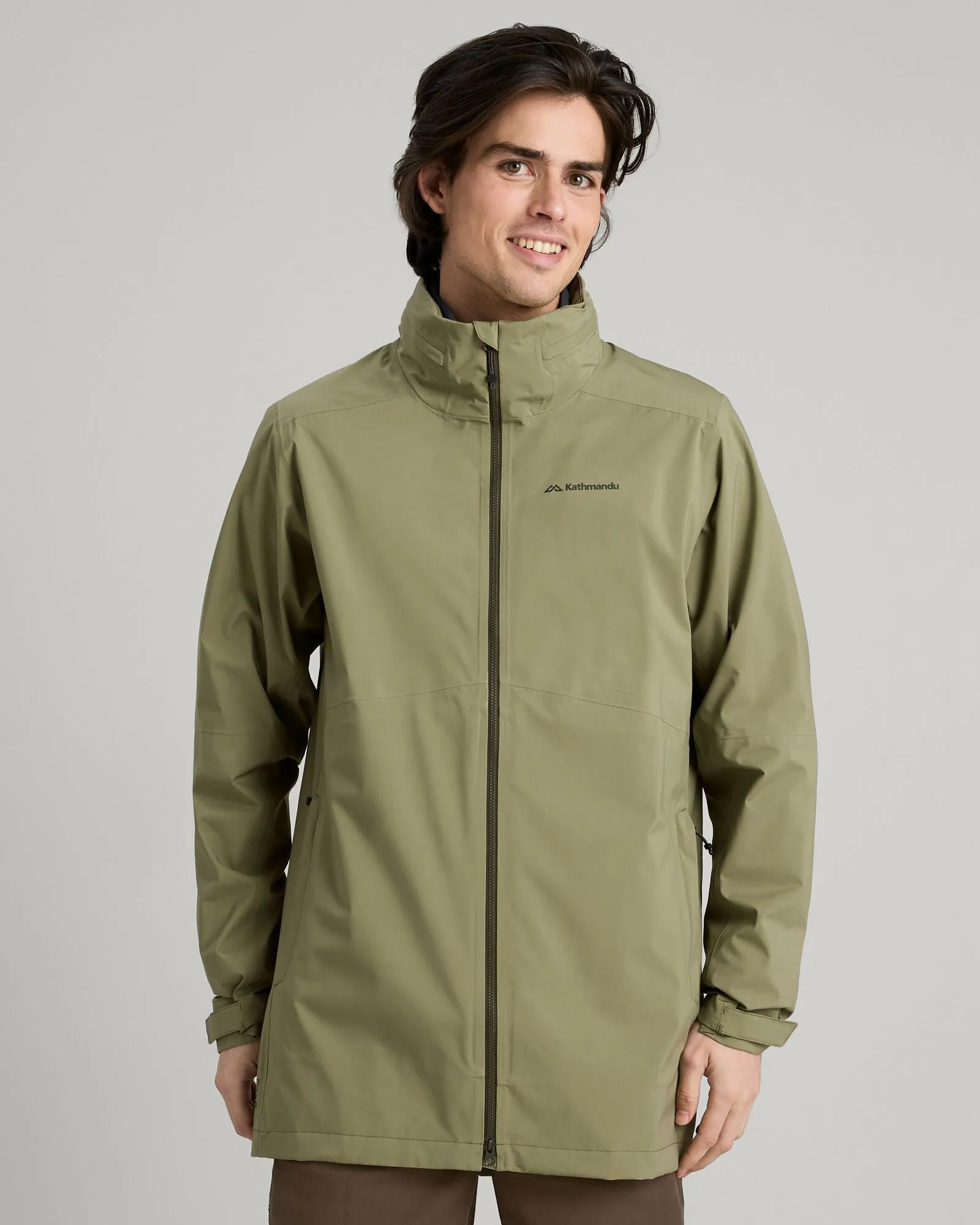 Men's Trailhead Stretch 2.5-layer Rain Parka - Beech Convertible Cuff System