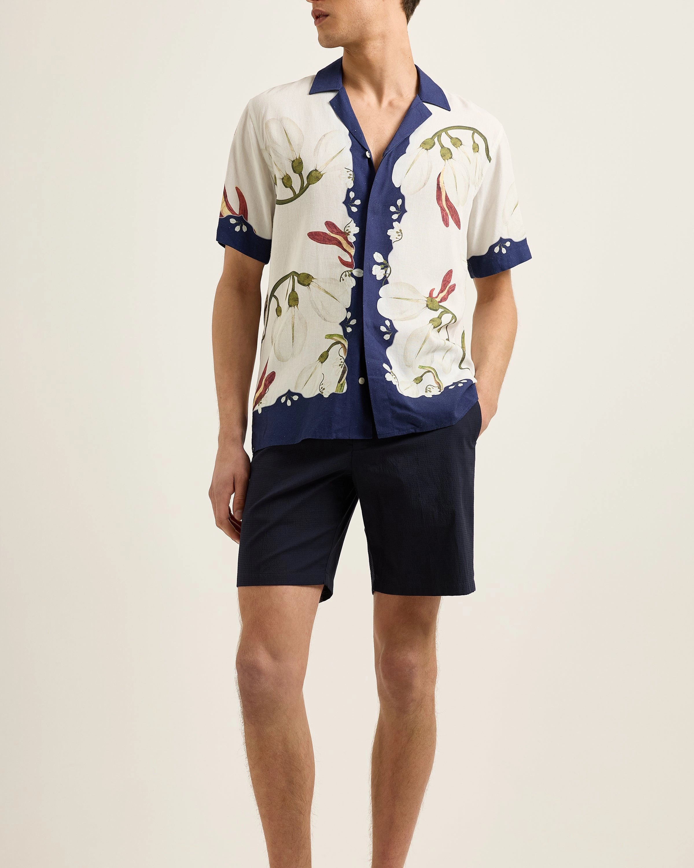 Comfy Design Button front Maitan Linen