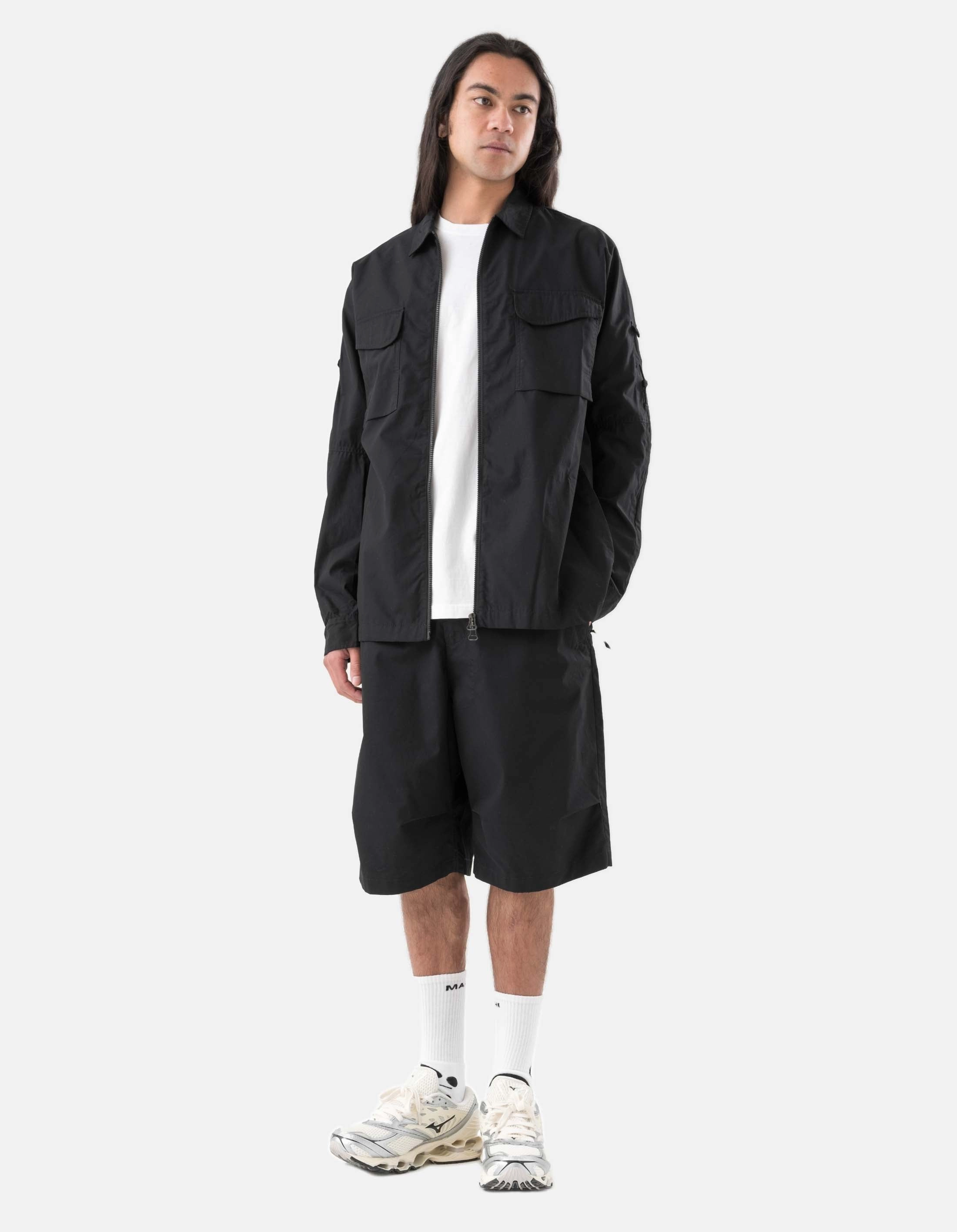 6094 Tiger Dragon Loose Snoshorts Black Flexible Side Panels