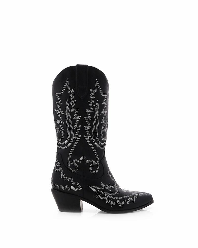 UTICA - BLACK-WHITE CONTRAST Mud Resistant Weekend Wanderer Moisture Wicking Fabric