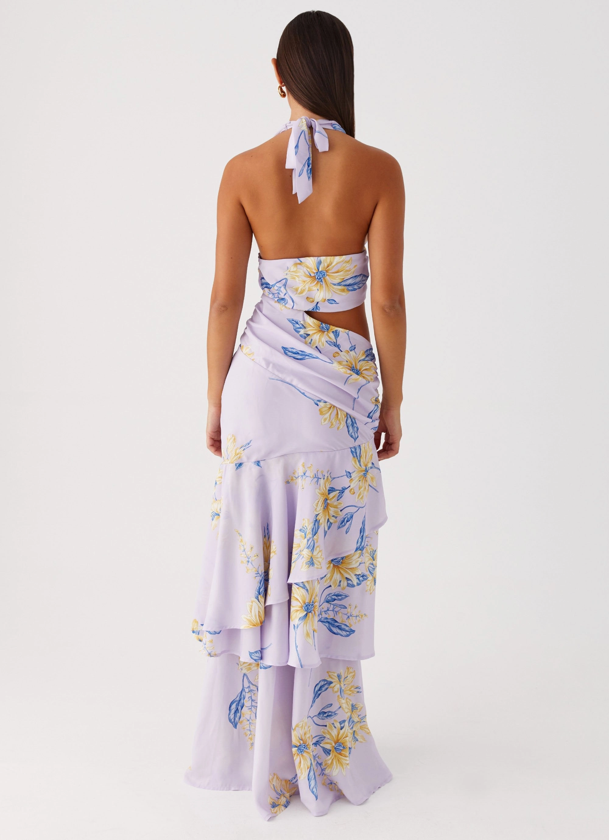 Mikayla Maxi Dress - Lavender Smile Soft Sharp Design