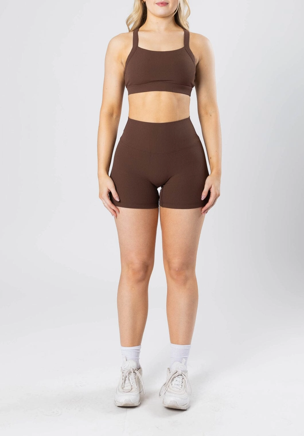 Layered Hem Detail Practical Wear CloudRib Original Sculptseam? Short Coconut