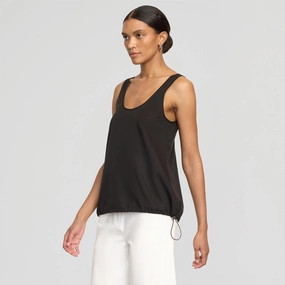 Trendy popularity Miller Drawstring-Hem Tencel-Blend Tank