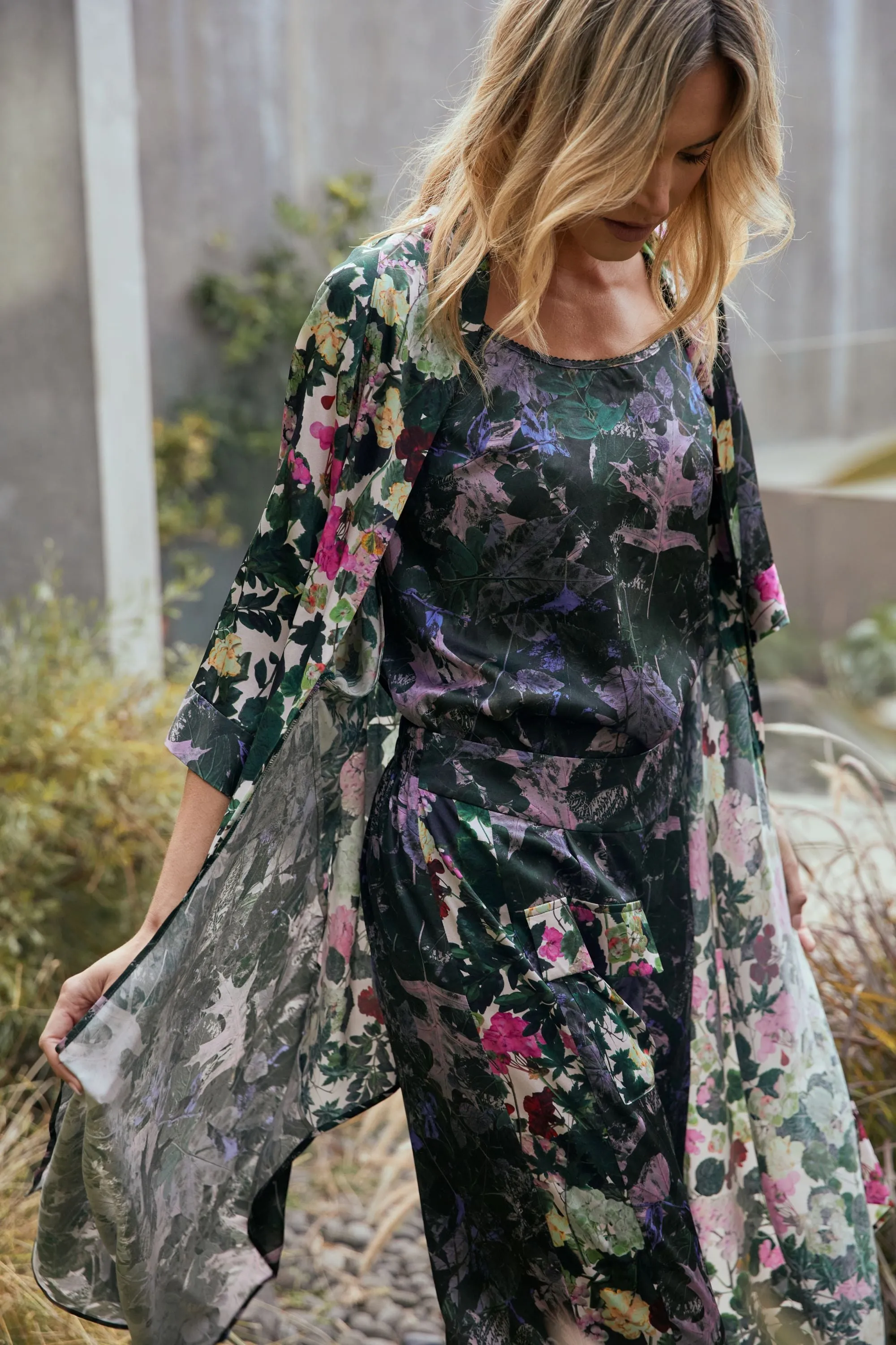 Maud Dainty - DTY01560G Ginori Kimono Clean Edge Piece