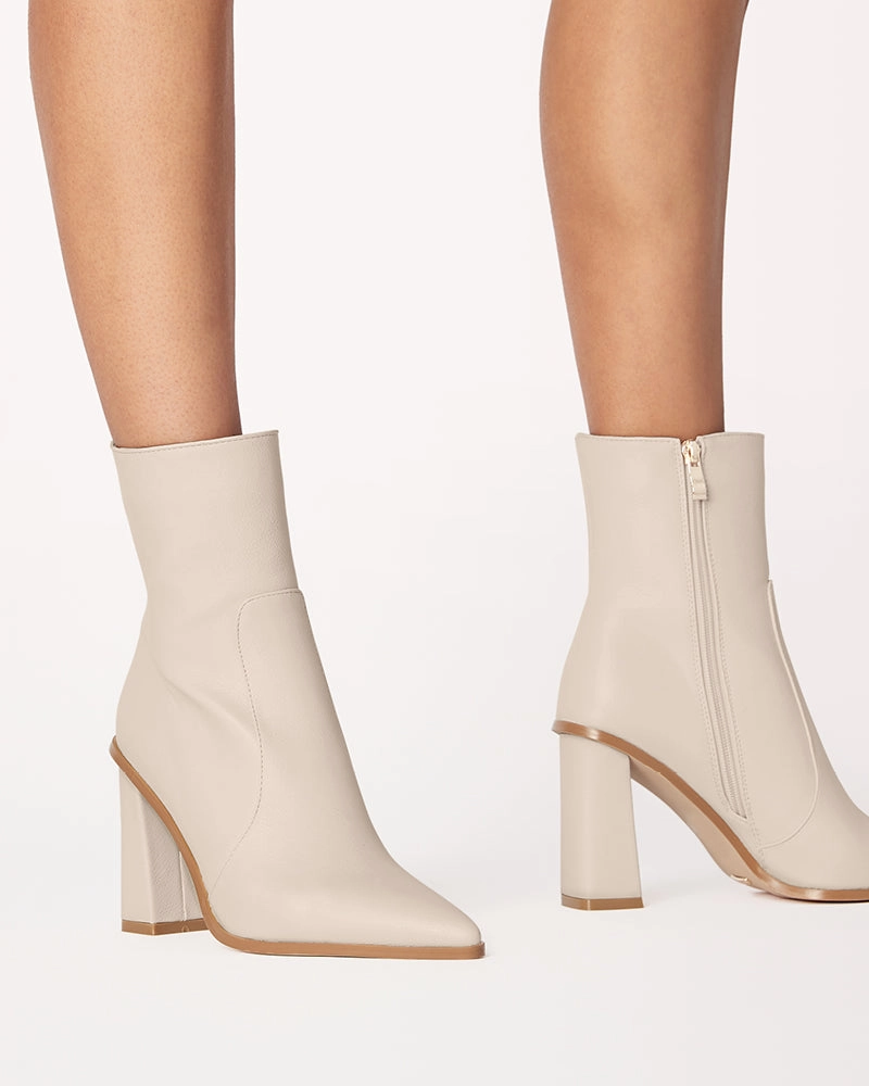 Secure Strap Rubber Sole MIRIE - IVORY