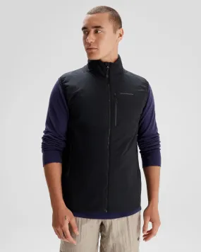 Men's Seeker PrimaLoft? Active Vest - Black Stingray Soft Fleece Lining Windproof Thermal Shell