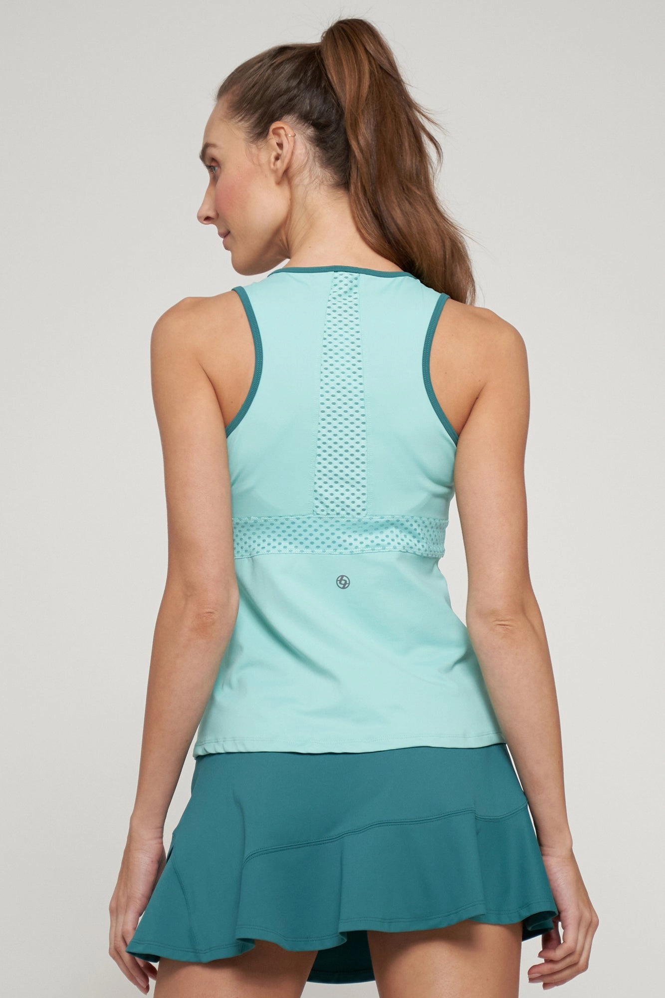 Efficient Stay Smooth Spice Tank - Aquamarine/Jungle