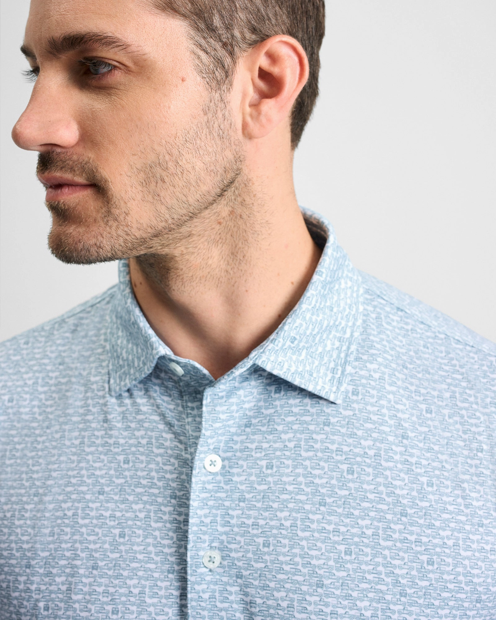 Defenders Printed Performance Polo Active Flex Outdoor Style