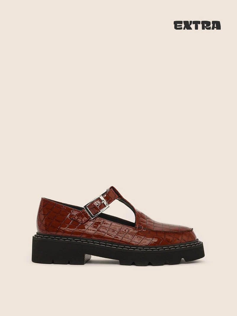 Waterproof Design Neiva Brown Mary Jane