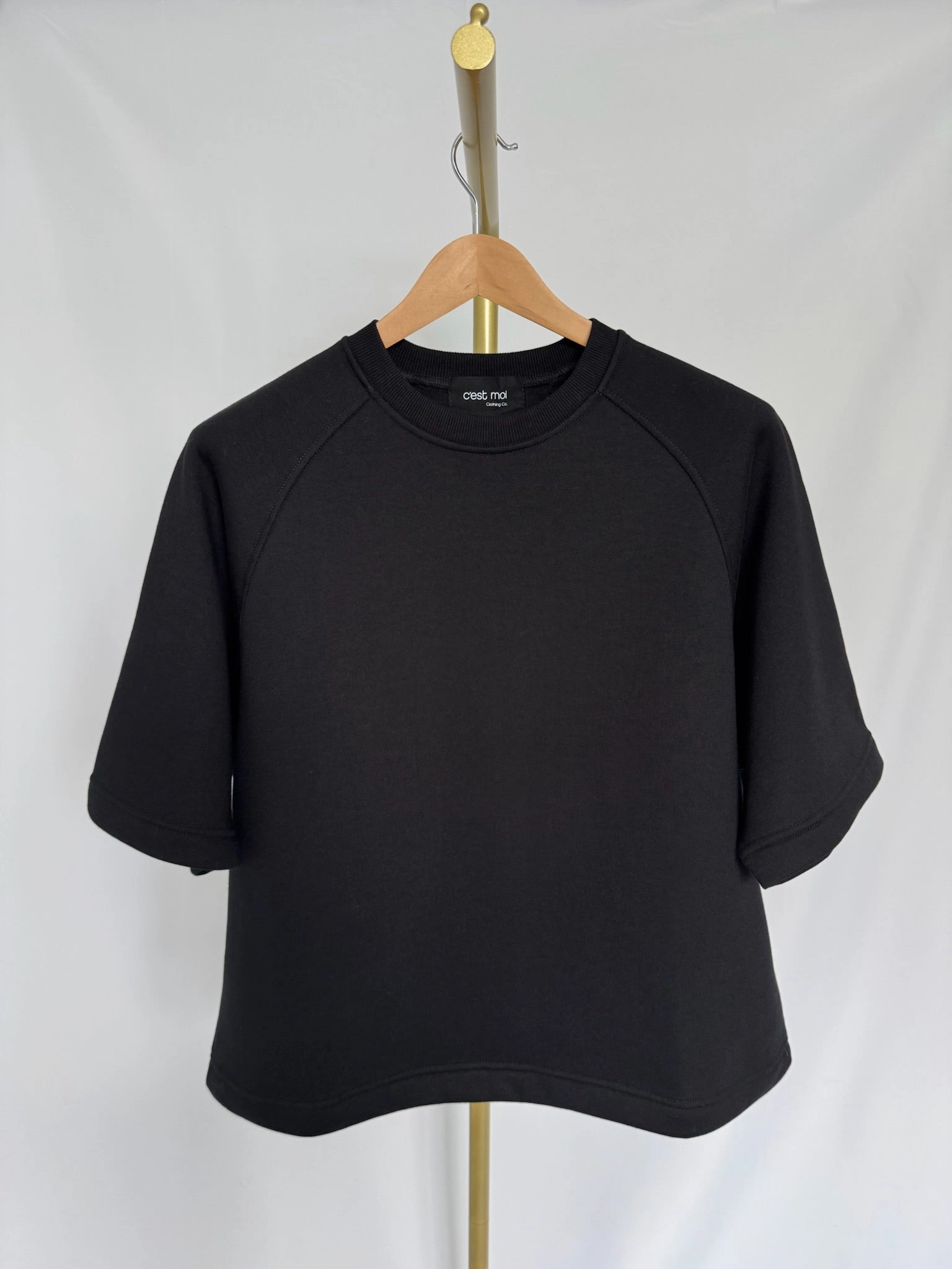 Fuzz Free Surface Daily Fashion MONDAY Fleece Tee
