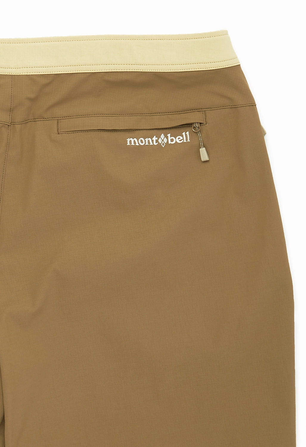 No Ride Up Design Reinforced Gusset Montbell Women's Canyon Shorts - Tan