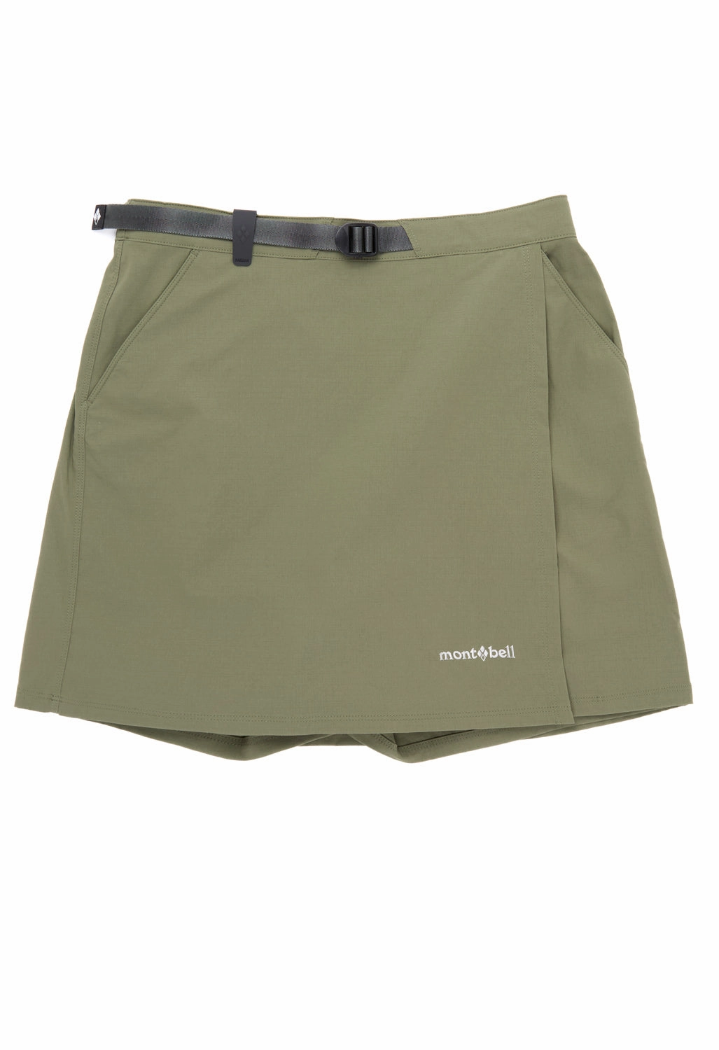 Outdoor Use Montbell Women's Stretch O.D. Wrap Shorts - Khaki