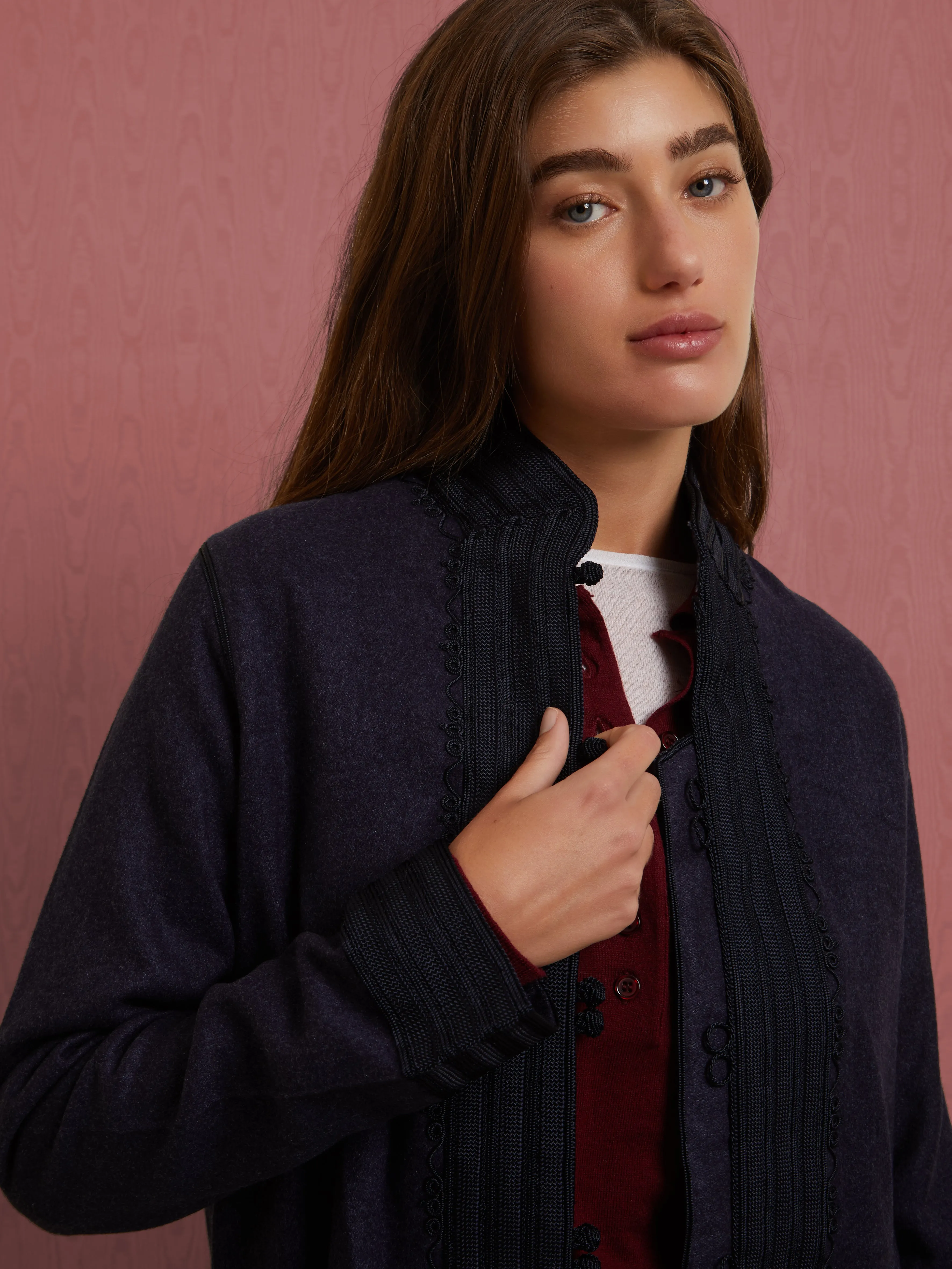 Rugged Comfort Moroccan cashmere jacket