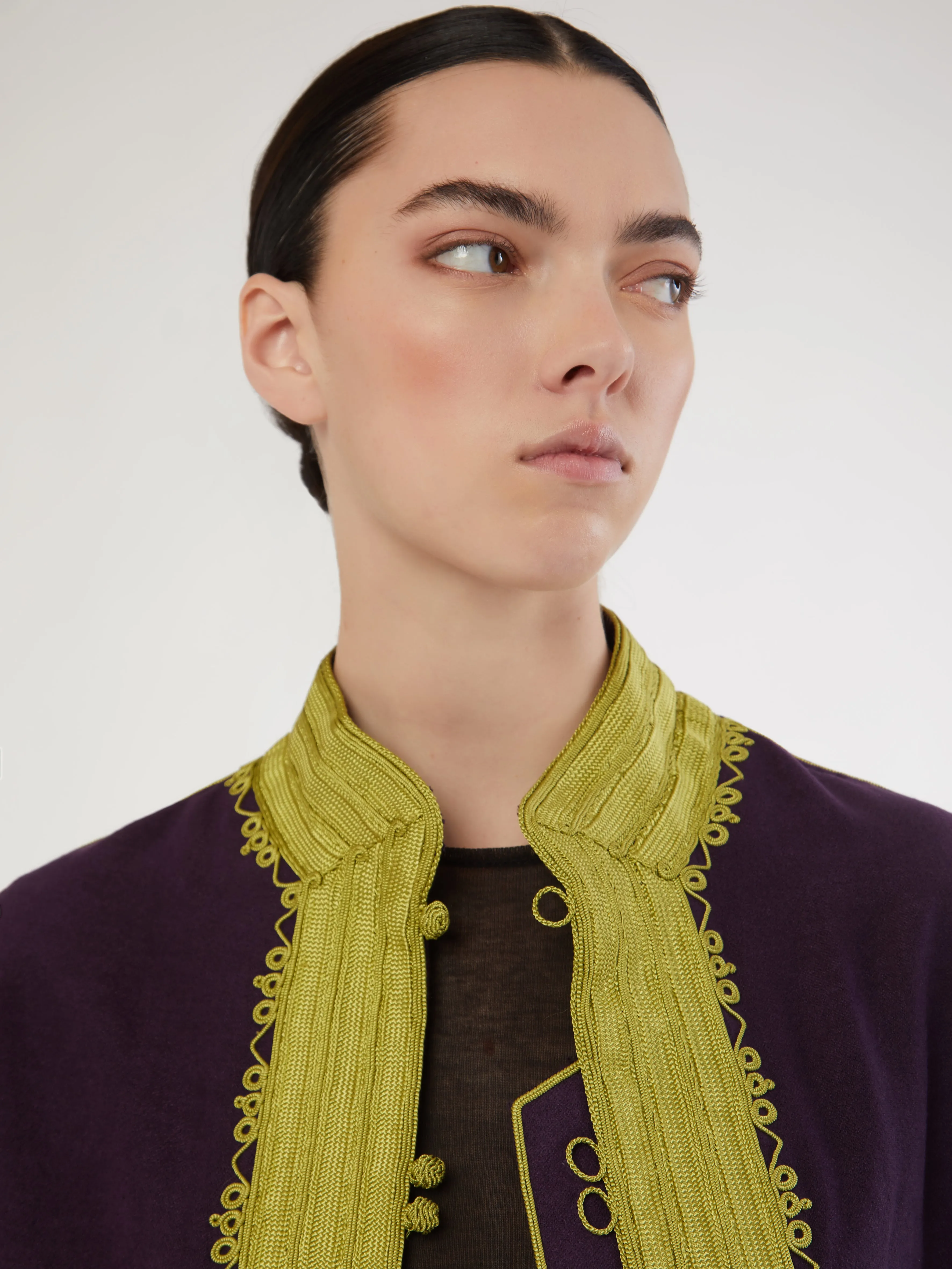 Sealed Seam Construction Autumn Vibe Moroccan cashmere jacket