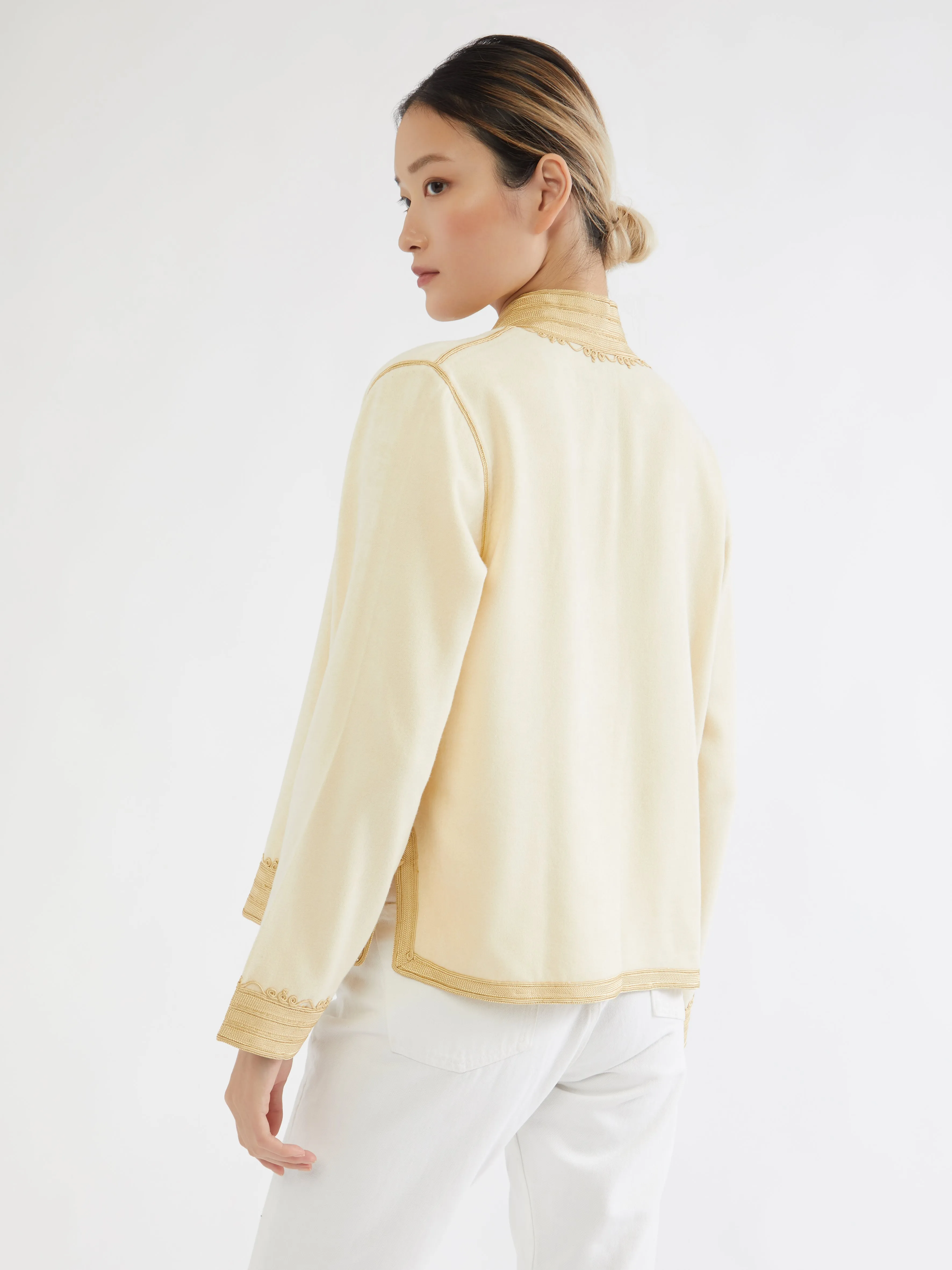 Moroccan cashmere jacket Smart Casual