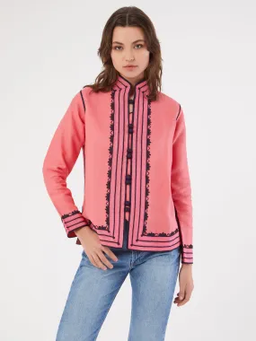 All Weather Performance Moroccan linen jacket