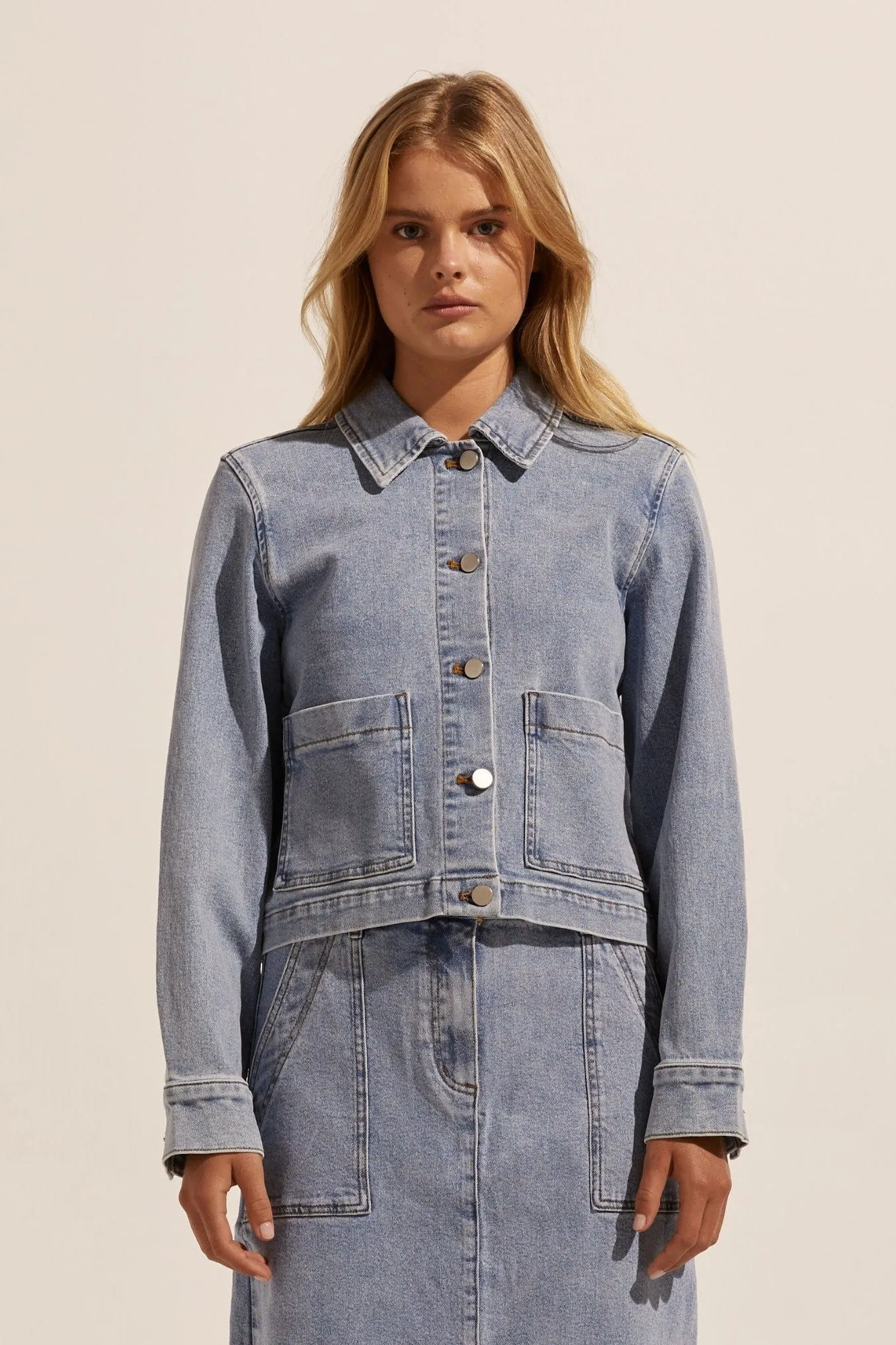 Zoe - SS23-MEA Measure Jacket Soft touch finish Comfort Stretch Fabric