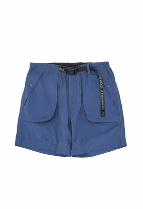 Gloves Casual Fit Wear Gramicci x And Wander Men's Brushed Nylon Shorts - Blue