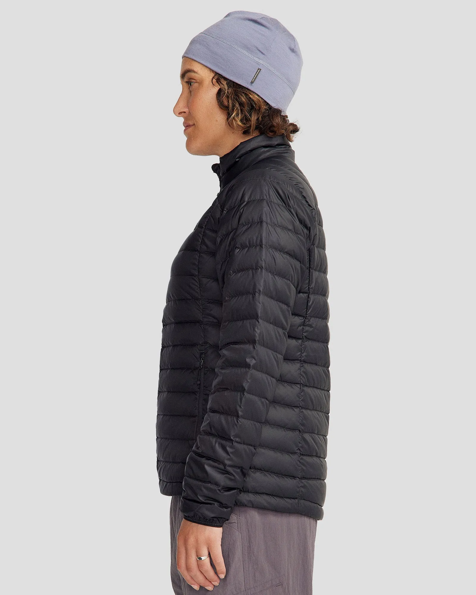 Effortless Layer Women's Heli Down Jacket 4.0 - Black Stingray