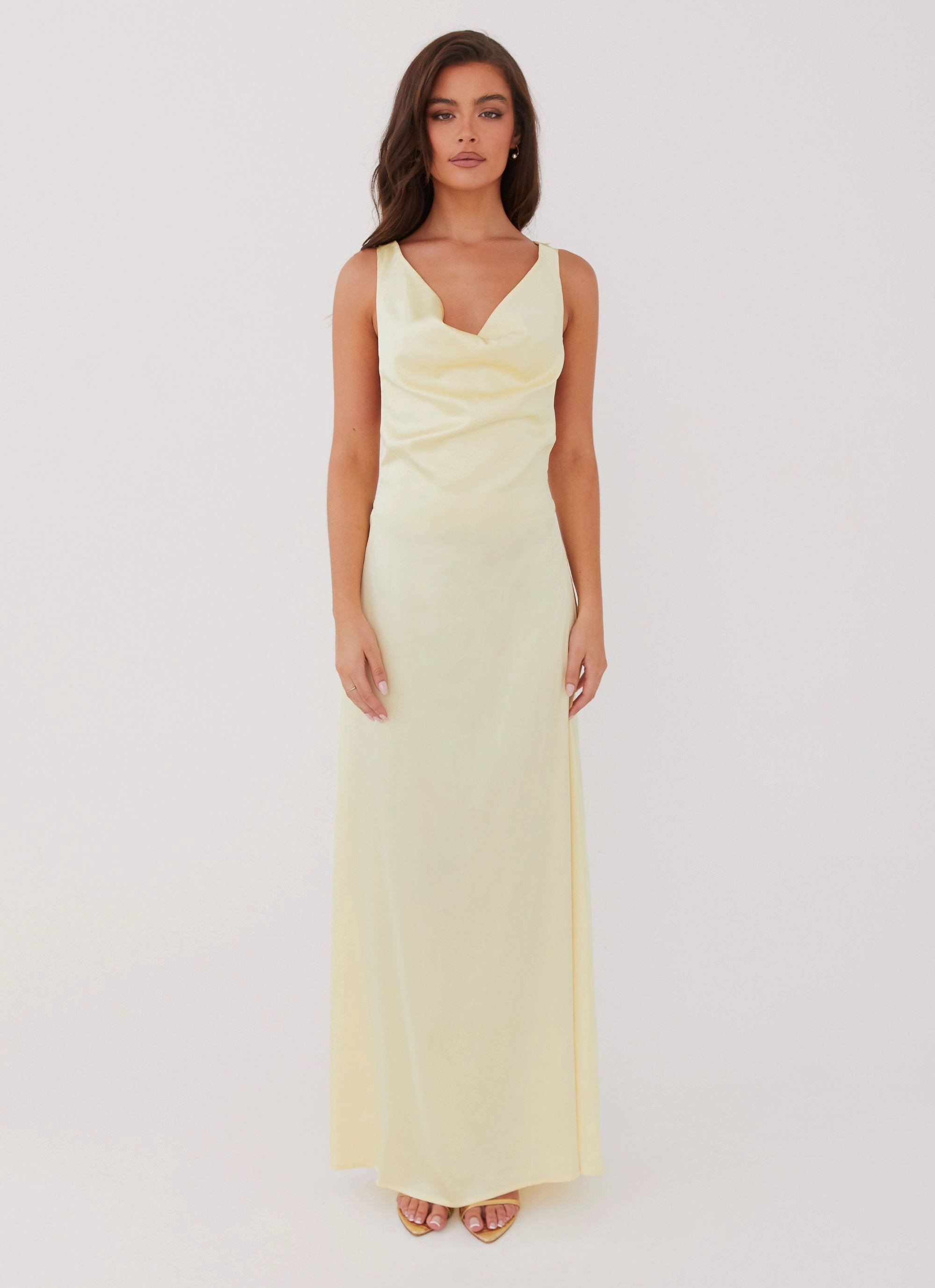 Musa Maxi Dress - Lemon Elegant Style