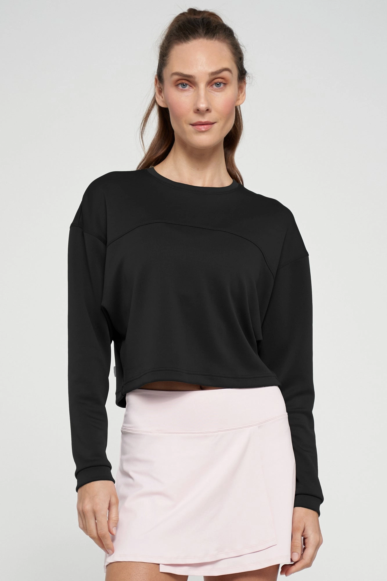 Back Ventilation Design Acute Top - Black