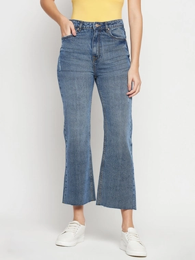 Night Out City Walk Minimalist All-day Comfort Madame Blue Denim