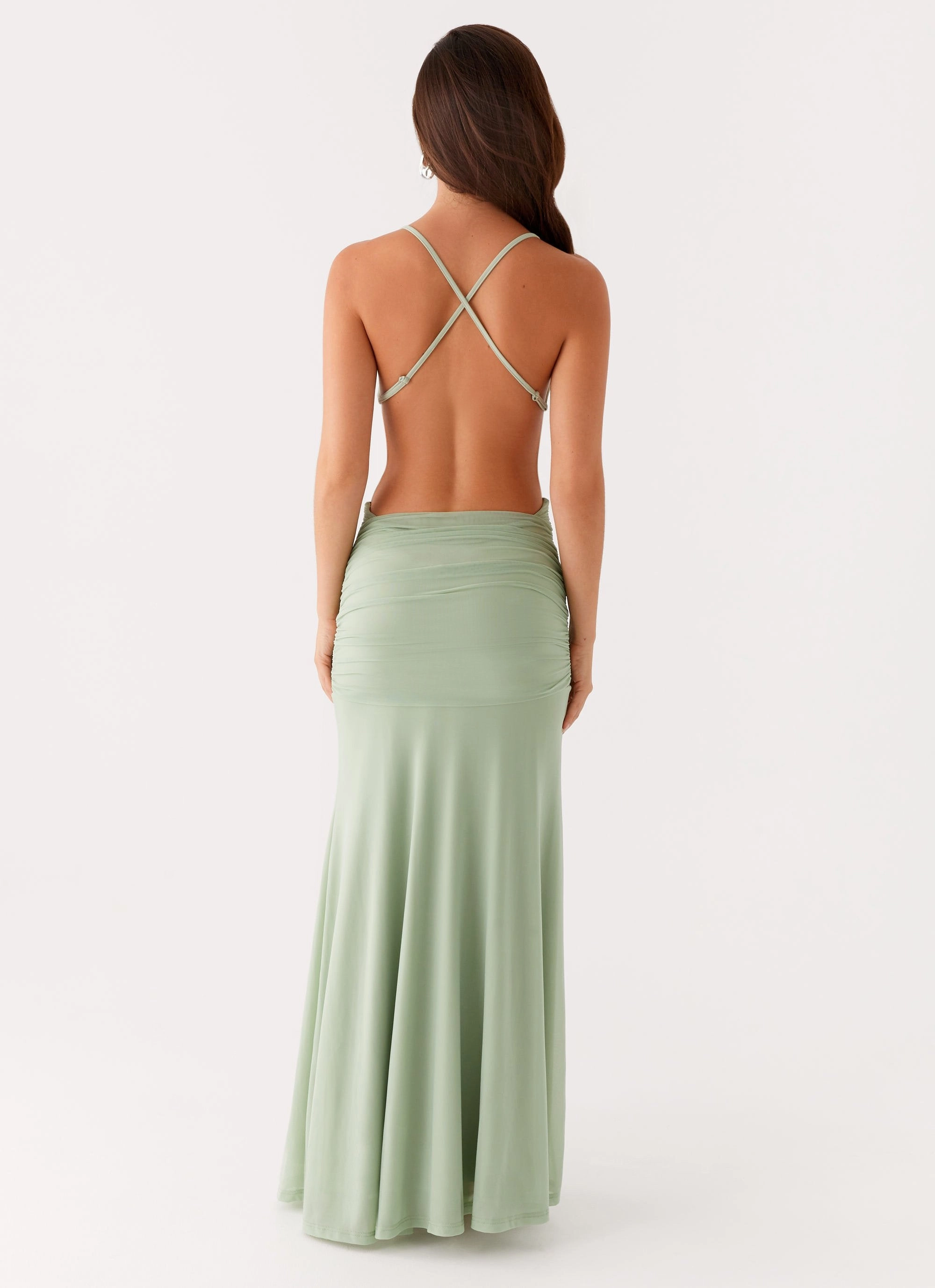 Norah Maxi Dress - Sage Natural Feel Perfect Proportion