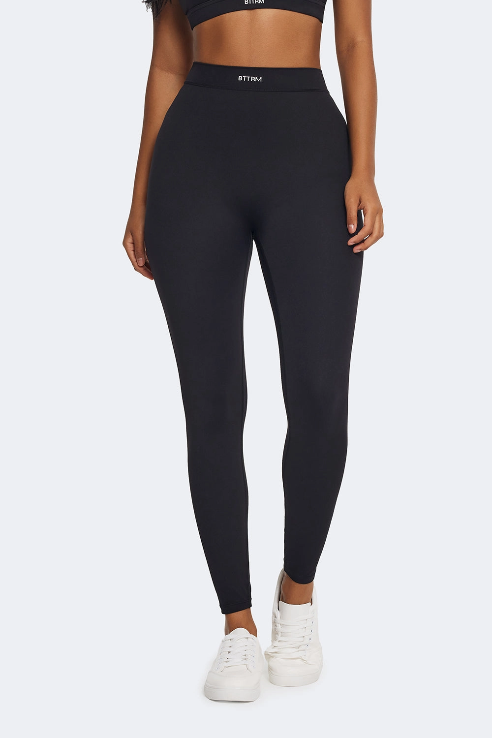 Seamless Design Slim Style Ruched High-Waisted Leggings