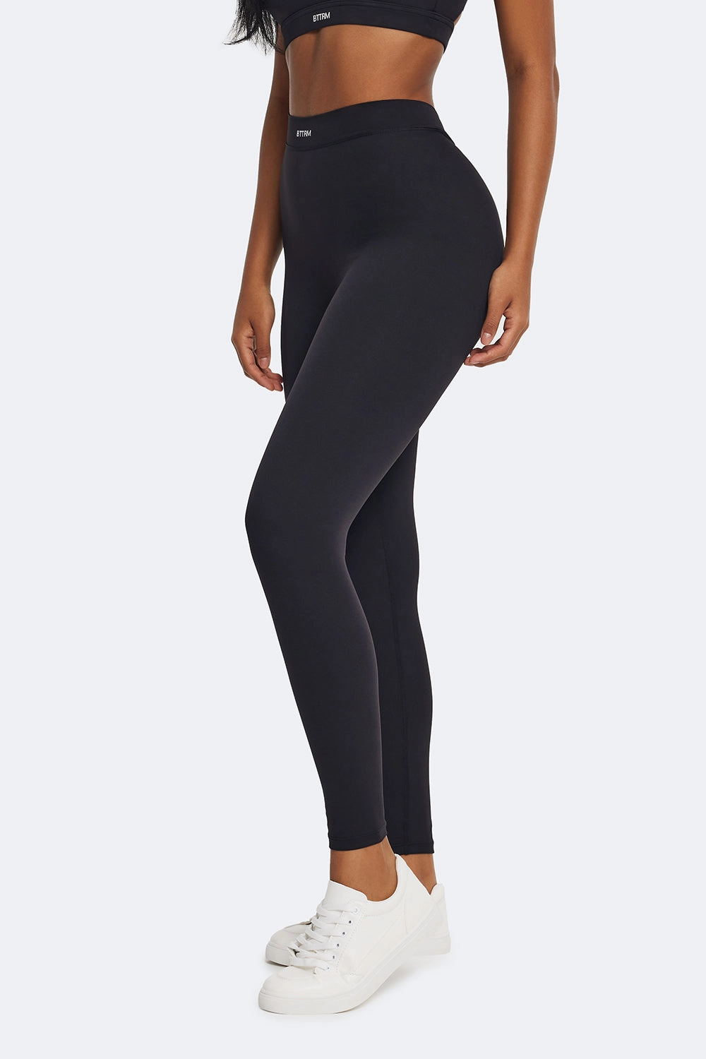 Ruched High-Waisted Leggings Flex Fit