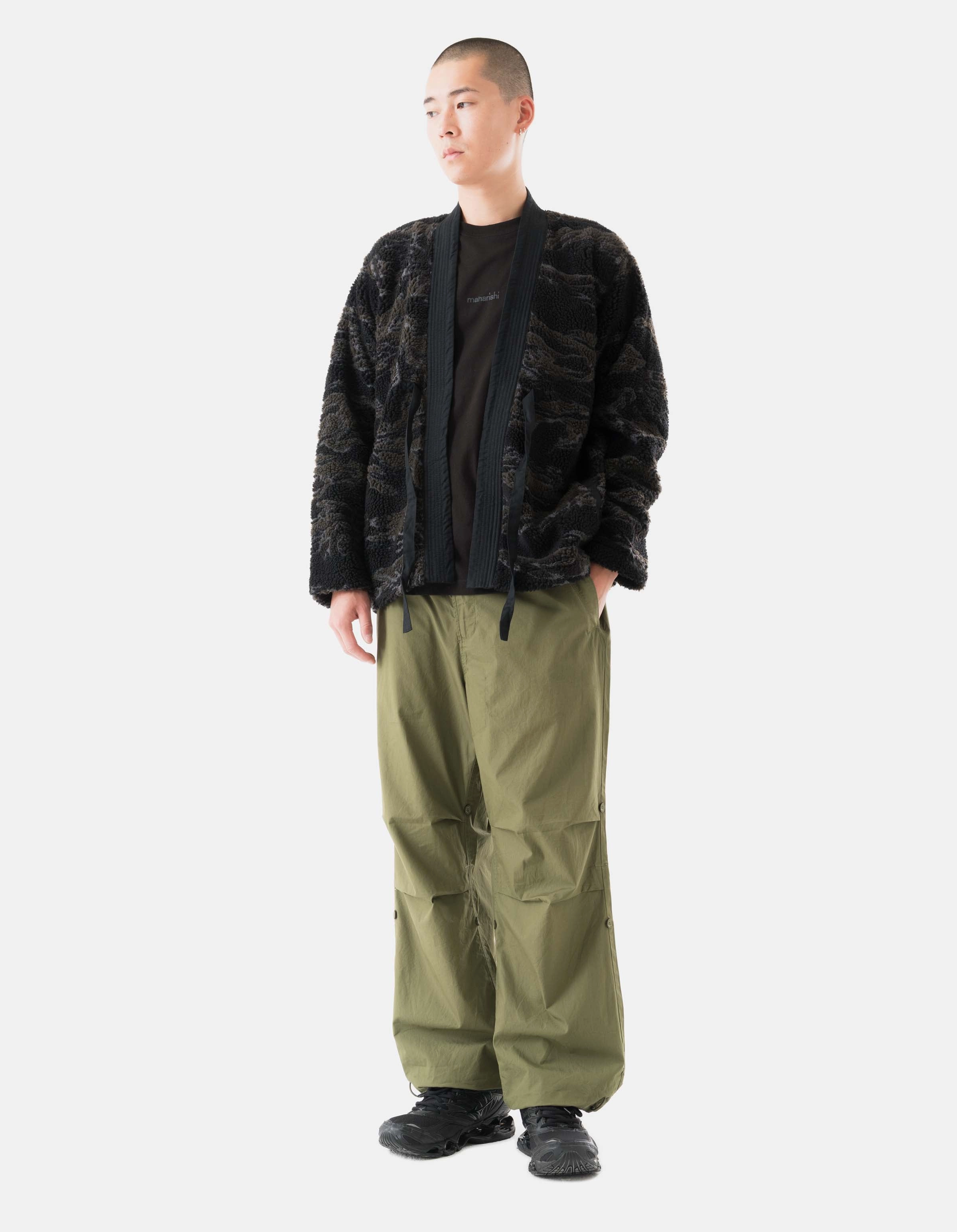 WrinkleFreeFabric 7082 Pointillist Dragon Embroidered Snopants? Olive OG-107F