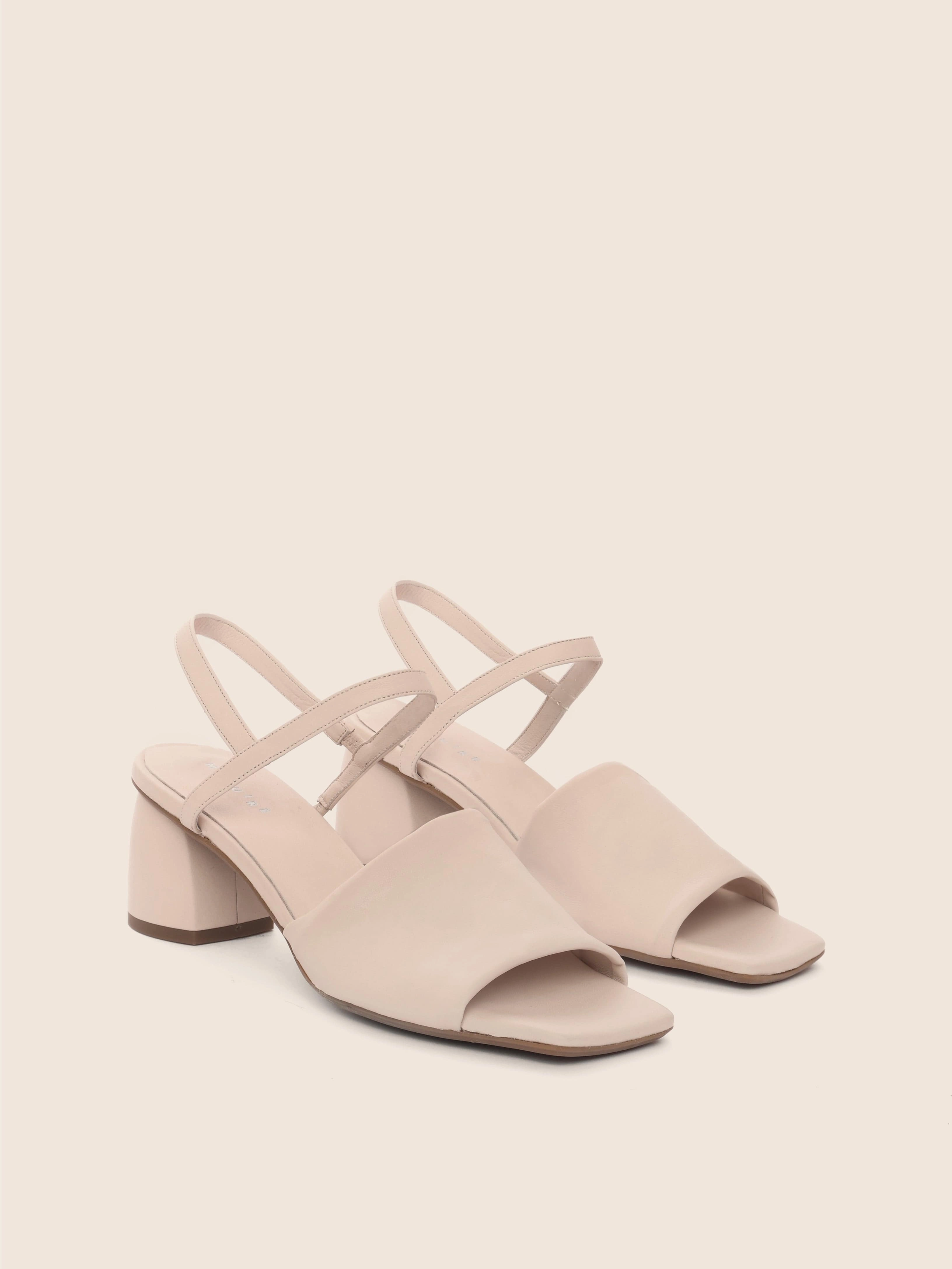 Oliva Cream Heel Funky Flair